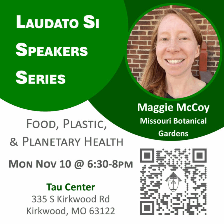 Laudato Si Speaker Series McCoy